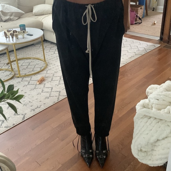 Rick Owens Dropped crotch Pants - Picture 2 of 10